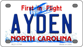 Ayden North Carolina Novelty Mini Metal License Plate Tag - $284.59 MXN
