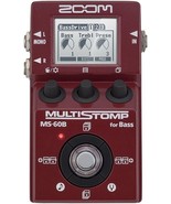 Zoom MS-60B Multi Stomp for Bass Guitar Effects Pedal Brand NEW in Box A... - $2,493.02 MXN