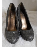Ann Taylor Loft Women&#39;s Size 7 Sparkly High Heel Pumps  4+&quot; Stiletto Heels - £18.76 GBP
