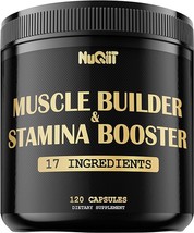 Muscle Builder Supplement W/ Creatine Monohydrate 500MG - £15.54 GBP