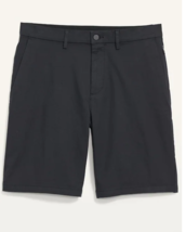 Old Navy Men&#39;s BLACK Ultimate Slim Built-In Flex Chino Shorts  Sz52 820-23,932 - £13.98 GBP