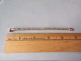 Vintage Complete Silver Tone Gemex Ladies Stretch Watch Band (A) - $367.38 MXN