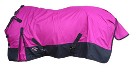 70&quot; 1200D Turnout Waterproof Medium Weight Fleece Lined Winter Blanket 1... - £68.87 GBP