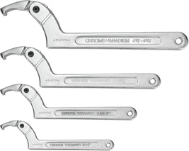 Adjustable Spanner Hook Wrench for Hydraulic Ram Cylinder, Mechanical Ma... - $50.60