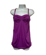 Lululemon Pure Focus Purple Tank Top Size 4 - £15.61 GBP