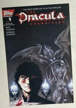 The Dracula Chronicles #1 (1995) Topps Comics Joseph Linsner Cover Fine+ - £10.05 GBP