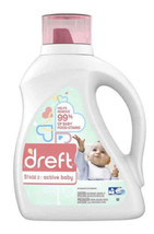 Dreft Stage 2: Active Baby Liquid Laundry Detergent, 32 Loads 46 fl oz, New - $21.77