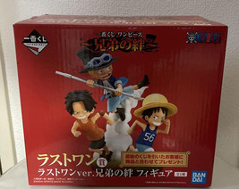 Ichiban Kuji Luffy Ace Sabo Figure One Piece Bonds of Brothers Last One Prize - £62.90 GBP