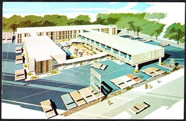 Fenway Motor Hotel, Boston MA 1960s Color Chrome Postcard - $12.25