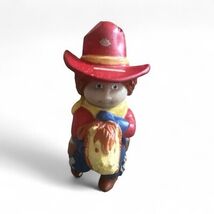 Vintage 1984 Cabbage Patch Kids Doll Mini Figure Cowboy Stick Horse w/ R... - $60.17 MXN