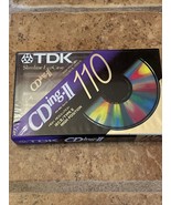 TDK CDing-II 110 Blank Audio Cassette Tape Type II FACTORY SEALED - £8.89 GBP