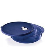 NEW Tupperware Vent N Serve Microwave Round Divided Dish Container Indig... - $354.26 MXN