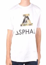 Asphalt Yacht Club Uomo Bianco Verde Un Limite T-Shirt Nwt - $14.98