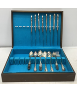 46pcs Oneida Wm Rogers Silverplate PARK LANE CHATELAINE DOWRY 1957 with ... - £44.12 GBP