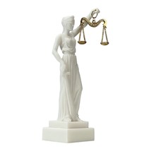 Petite sculpture statue de la déesse grecque romaine aveugle de Themis - £22.94 GBP