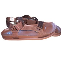 GAP y2k Sporty Strap Sandals Chocolate Bar NWTs Sze 11 - $27.28