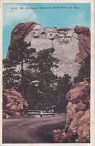 Mt. Rushmore Memorial Black Hills South Dakota SD 1940 to Winfield Postcard D08 - £2.38 GBP