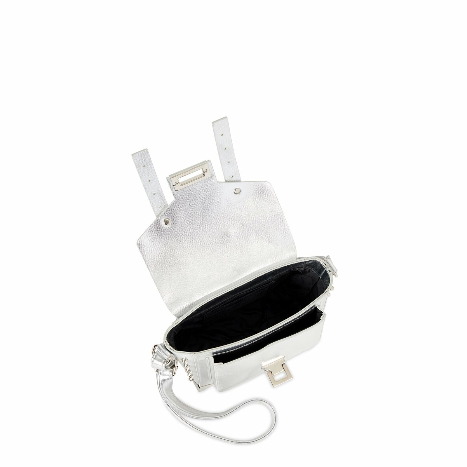 No Boundaries Faux Leather Contemporary Messenger (LOC B-R) Item image 4