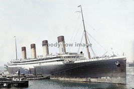 rpc1387 - White Star Liner - Olympic arrives New York 1911 - print 6x4 - £2.09 GBP