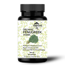 Fenugreek Seed 2000mg Daily 60 Veggie Capsules Organic Non Gmo - £7.85 GBP+