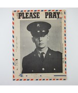 Sheet Music Please Pray By Ruth Schaar Greenville Ohio Soldier Vintage 1... - £39.95 GBP