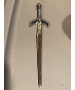 6.75&quot; Metal Sword Shaped Letter Opener *Pre-Owned* No Box c2 - €11,10 EUR