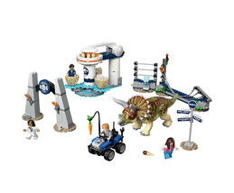 LEGO Jurassic World Triceratops Rampage 75937 ages 7+ 447 pcs (L) - £155.36 GBP