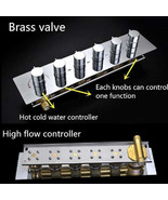 6-Knob Thermostatic Valve + Hand Held + Elbow + Holder &amp; Hose - $10,990.71 MXN+