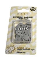 BOHIN Grey Magic Plastic Finger Snap Buttons 71766 - $9.95