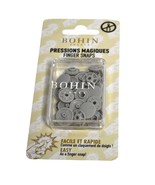 BOHIN Grey Magic Plastic Finger Snap Buttons 71766 - $182.78 MXN