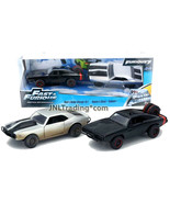 Fast &amp; Furious 7 1:32 Die Cast Car DOM&#39;S DODGE CHARGER R/T ROMAN&#39;S CHEVY... - £35.96 GBP