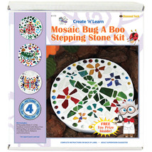 Mosaic Stepping Stone Kit-Bug A Boo - £21.43 GBP