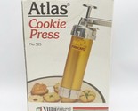 Vintage Atlas Cookie Press No. 525 Made In Italy Marcato Villa Ware Italian - $34.99