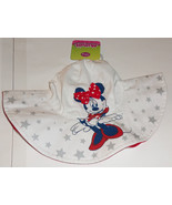 NWT BABY GIRLS Disney Minnie Mouse FULLY LINED WHITE FLOPPY HAT  SIZE 6 ... - $353.41 MXN