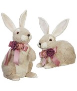 Raz Imports bunny rabbit 12” polyester 4053405 set of 2 - €51,67 EUR