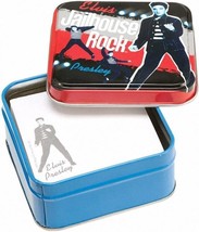 Elvis Presley - Jailhouse Rock Note Pad &amp; Tin Set - £20.47 GBP