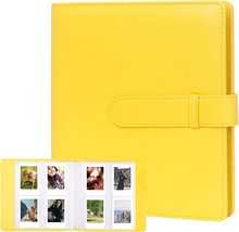 256 Pockets Photo Album For Fujifilm Instax Mini Liplay 11 90 70 50S 26, Yellow - $38.99