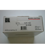 Elco EL912W Ceiling Mount Line Voltage 4 Inch Shower Trim With Frosted L... - £9.07 GBP