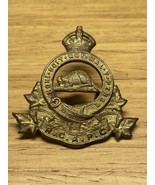 Vintage Royal Canadian Army Pay Corps Hat Cap Badge Military Militaria K... - €12,80 EUR