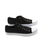 Influence Women Hard Front Lace Up Sneakers Size 10 Black/White - £16.25 GBP