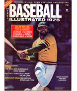 11th Annual Baseball Illustrated 1975 Reggie Jackson Steve Garvey No Pin... - £5.94 GBP