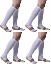 ASRocky Graduated Compression Socks Calf High Below Knee Men Women Sock Leg Foot - £17.90 GBP