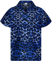 HAWAIIAN Mens sexy shirt leopard print beach party casual - £8.23 GBP+