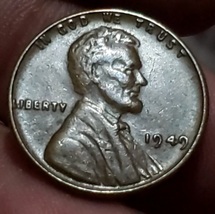 1949 Lincoln Wheat Cent - No Mint Mark - £3.19 GBP