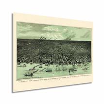 HISTORIX Vintage 1889 Detroit Michigan Map Poster - 18x24 Inch Vintage D... - £29.88 GBP+