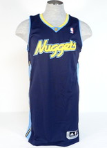 Adidas NBA Denver Nuggets Blue Sleeveless Basketball Jersey Men&#39;s NWT - £157.37 GBP