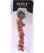 Vintage NONY New York Button Covers Christmas Bears Set of 6 On Card, NEVER USED - $25.00