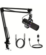 Socodox XLR/USB Dynamic Microphone Kit, Podcast Microphone with Noise - $1,858.18 MXN