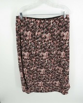 Sanctuary Womens Printed Elastic Waist Skirt 3X - $18.81