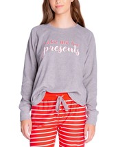 Insomniax Womens Printed Long Sleeve Pajama Top Only,1-Piece,Size X-Large - £26.59 GBP